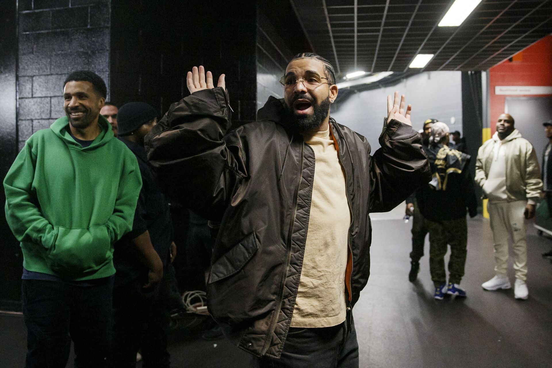 Toronto Raptors superfan Drake