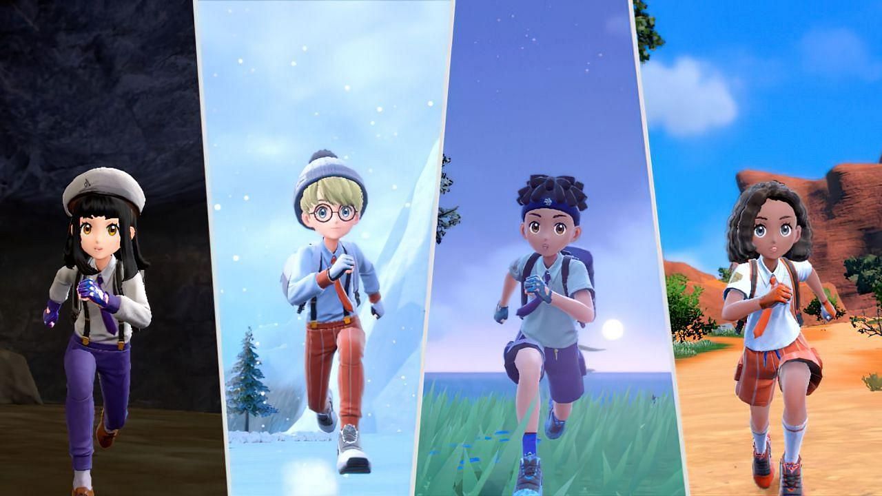 Four-player multiplayer has been confirmed for Pokemon Scarlet and Violet (Image via Game Freak)