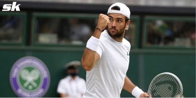 "Perhaps a different decision could have been made, other than freezing points"- Matteo Berrettini's coach on absence of ranking points at Wimbledon 2022