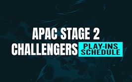 Valorant Champions Tour (VCT) APAC Stage 2 Challengers Play-ins: Schedule, format, where to watch, and more