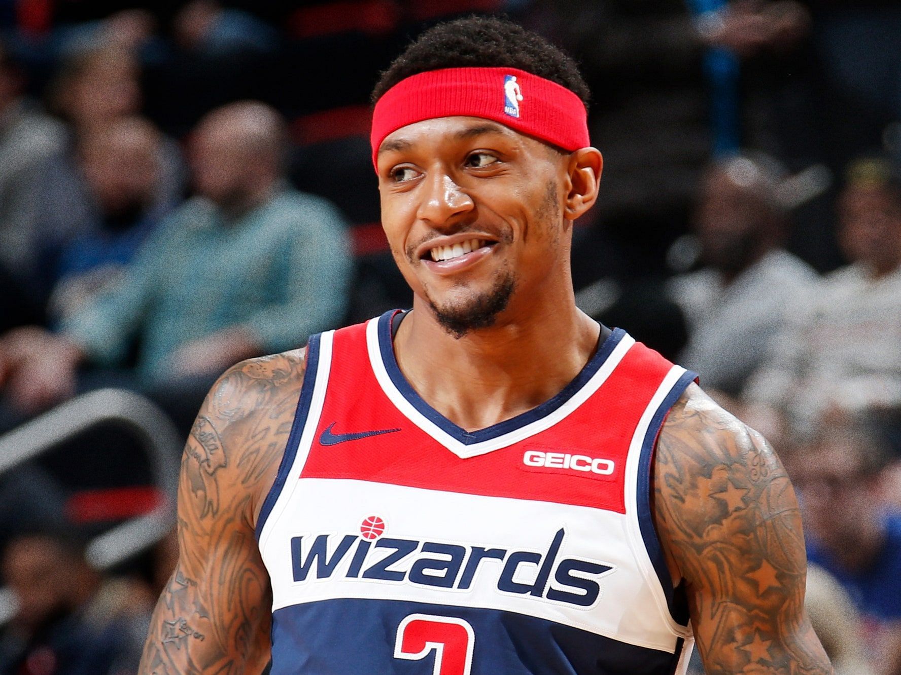 Bradley Beal of the Washington Wizards is now an unrestricted free agent after declining the player option of his contract. [Photo: GQ]
