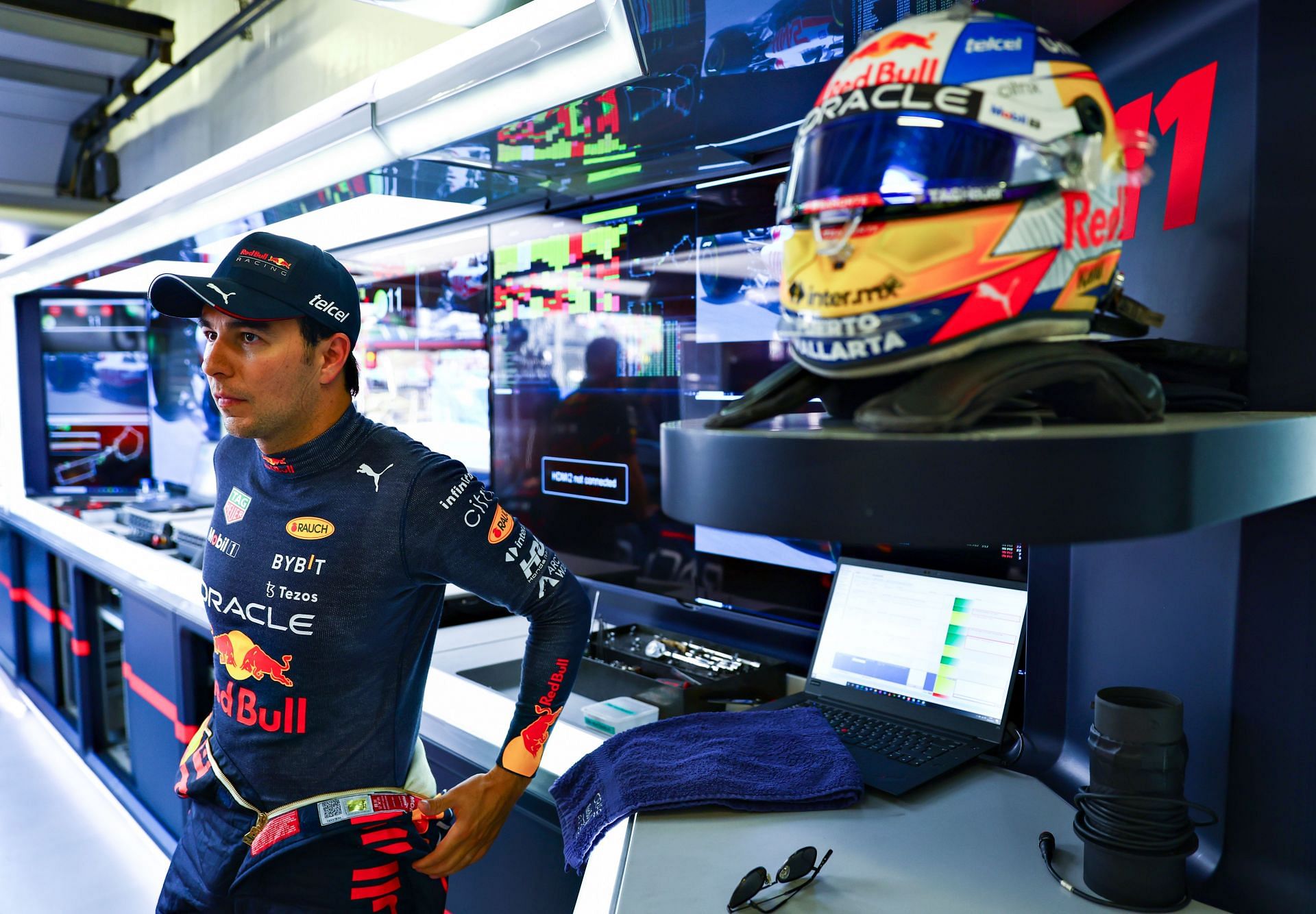 Sergio Perez led the charts after FP1 in Baku