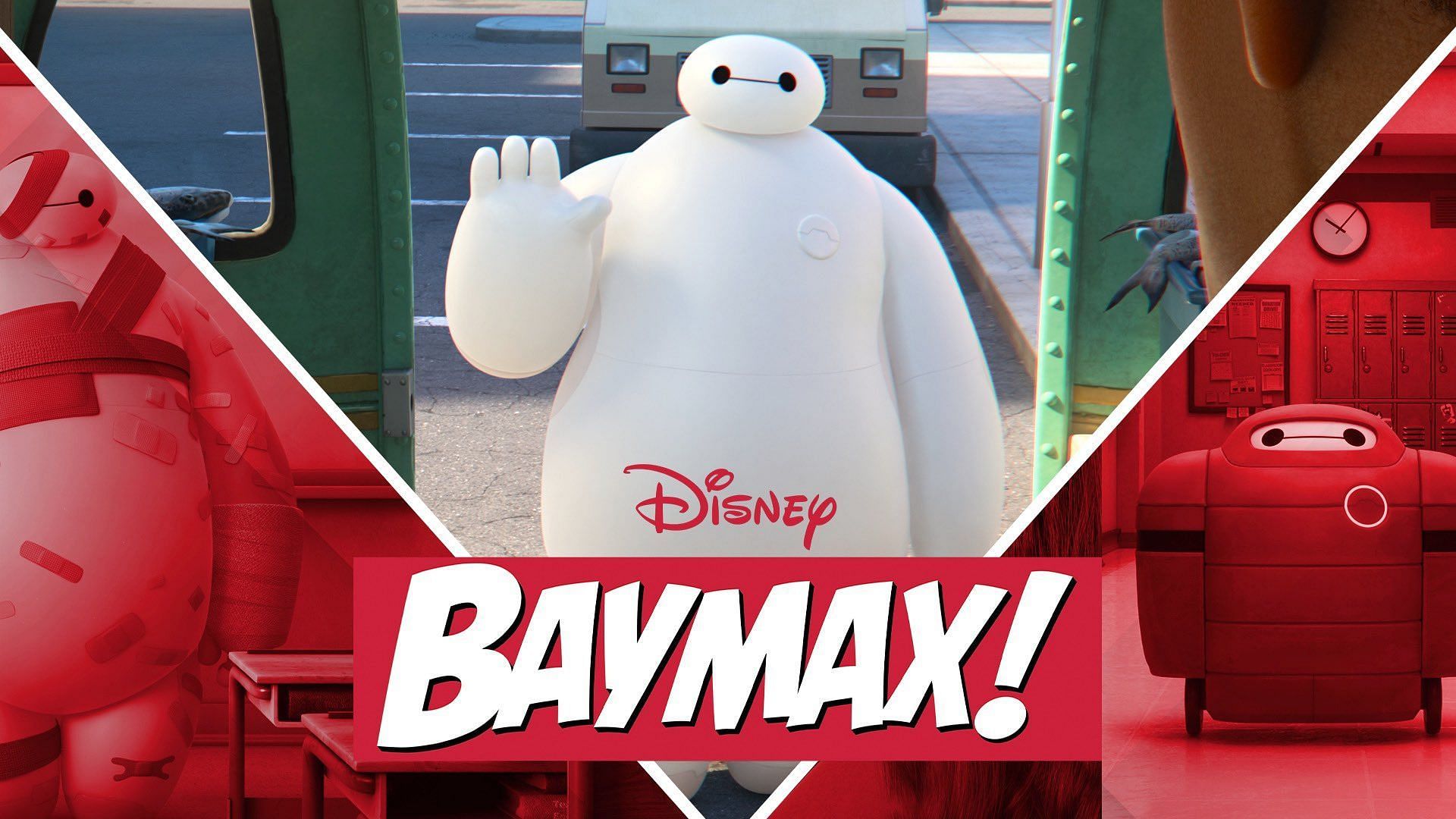 The Big Hero 6 spin-off, Baymax!, is now available to stream on Disney+ Hotstar (Image via @TJ_Zwarych5/Twitter)