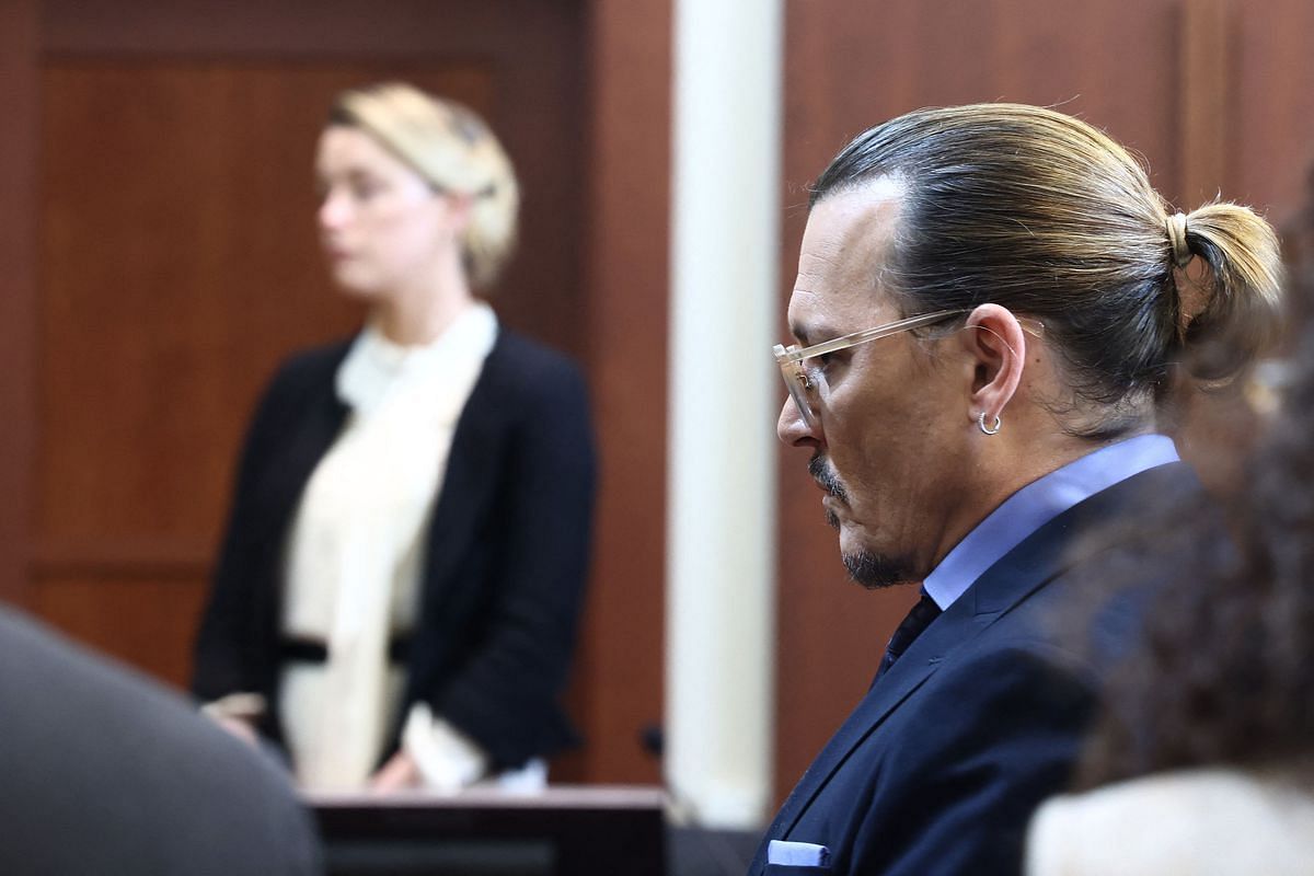 Depp in court (Image via CNN)