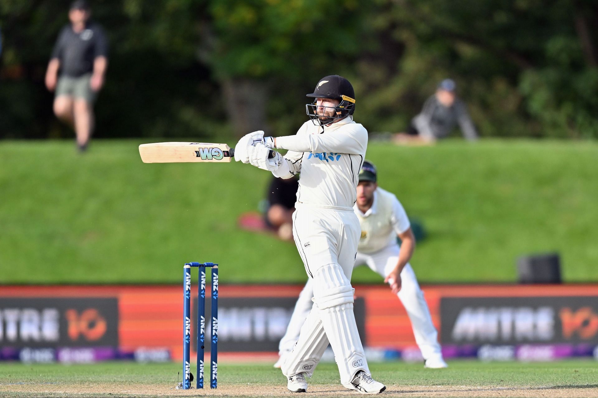 Devon Conway in action in New Zealand vs South Africa - 2nd Test: Day 4