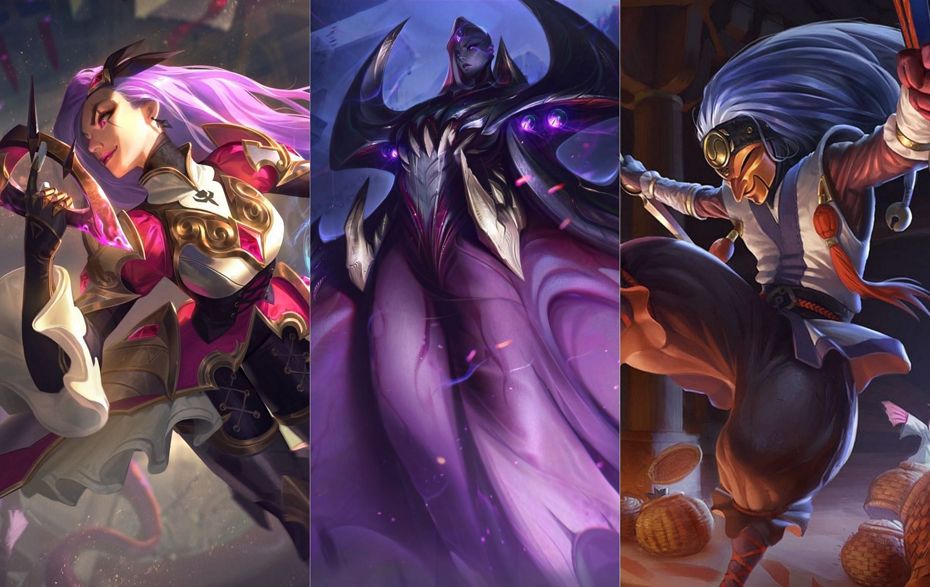 League of Legends patch 12.12 preview brings &ldquo;Build Path Adjustments&rdquo; for Katarina and Shaco, and Bel&rsquo;Veth nerfs (Images via Riot Games)