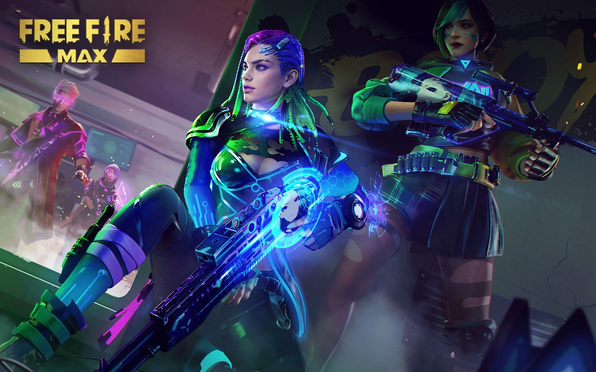 Female characters player to get in Free Fire MAX Indian server (Image via Sportskeeda)