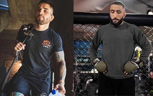 Sean Brady (left) and Belal Muhammad [Images via @seanbradymma and @bullyb170 on Instagram]