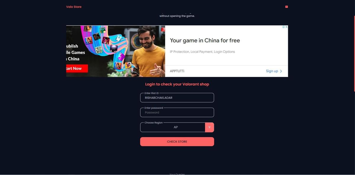 How to check Valorant Store online in 2024