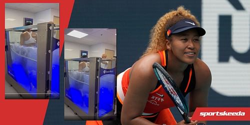 Naomi Osaka is getting ready for the 2022 Wimbledon.