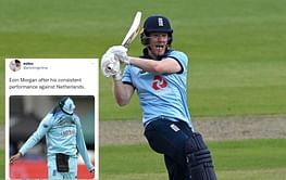 "He needs to do everyone a favour and drop himself" - Netizens blast England captain Eoin Morgan for twin ducks against the Netherlands