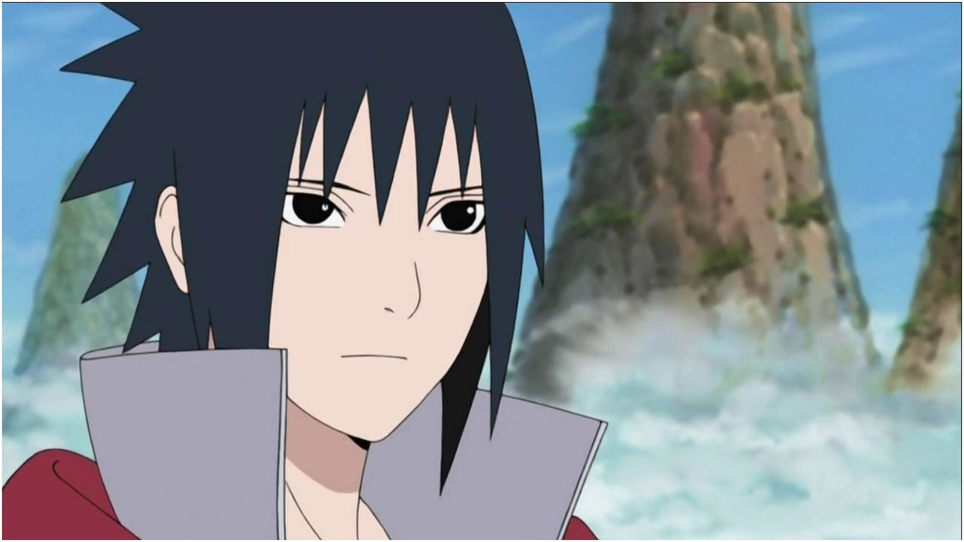 Sasuke Uchiha as shown in the anime (Image via Naruto)