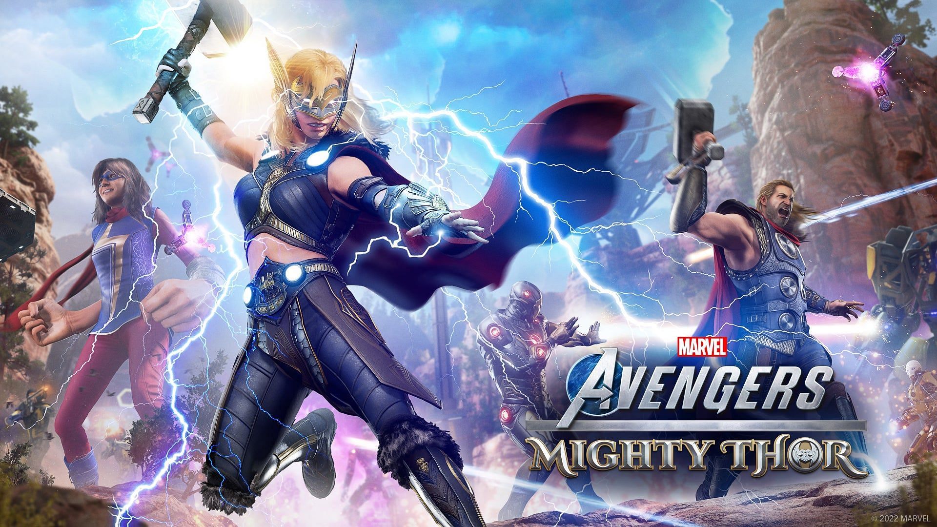 Mighty Thor will make her way to Marvel&#039;s Avengers (Image via Square Enix)