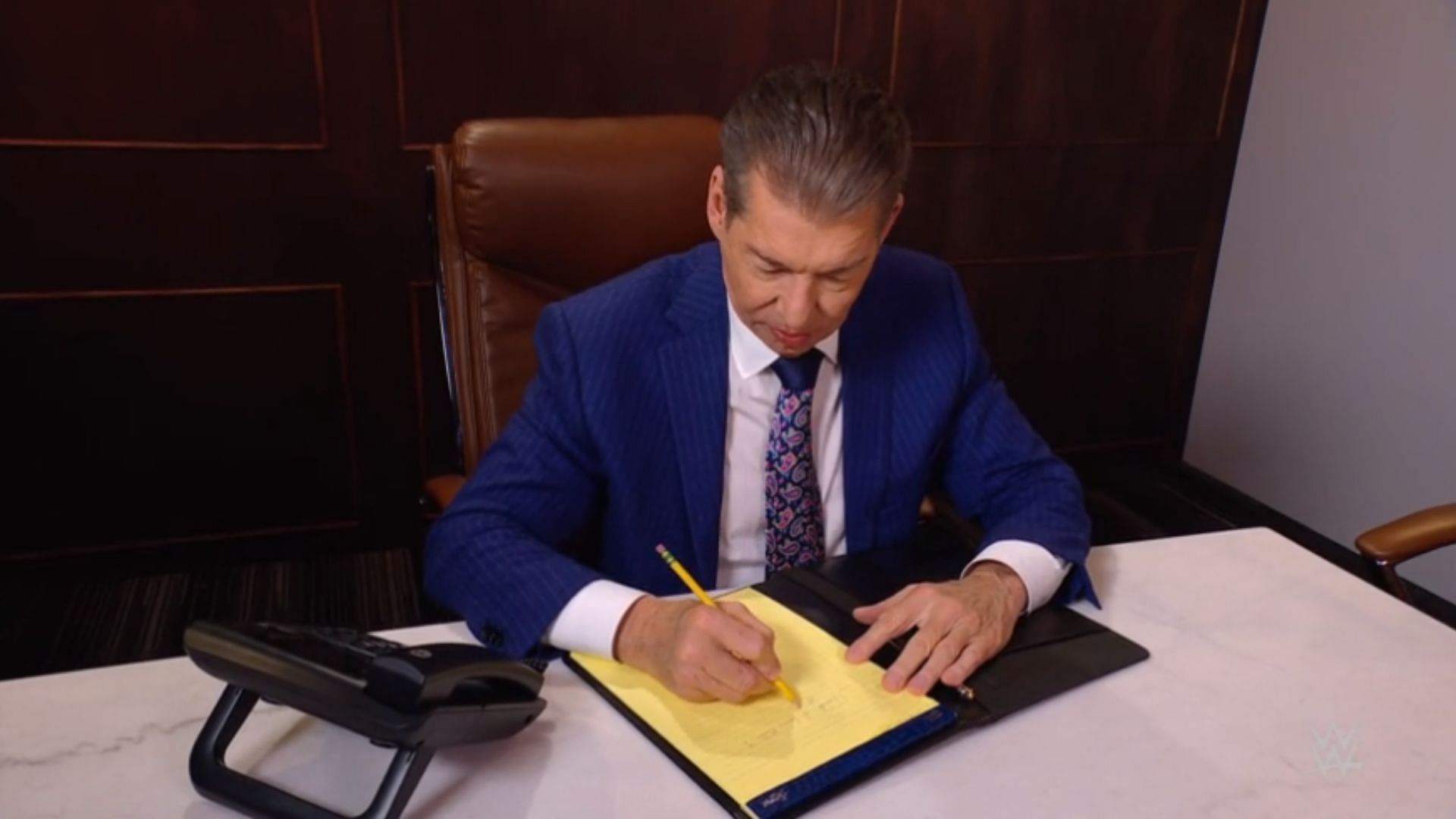 WWE Chairman and CEO Vince McMahon