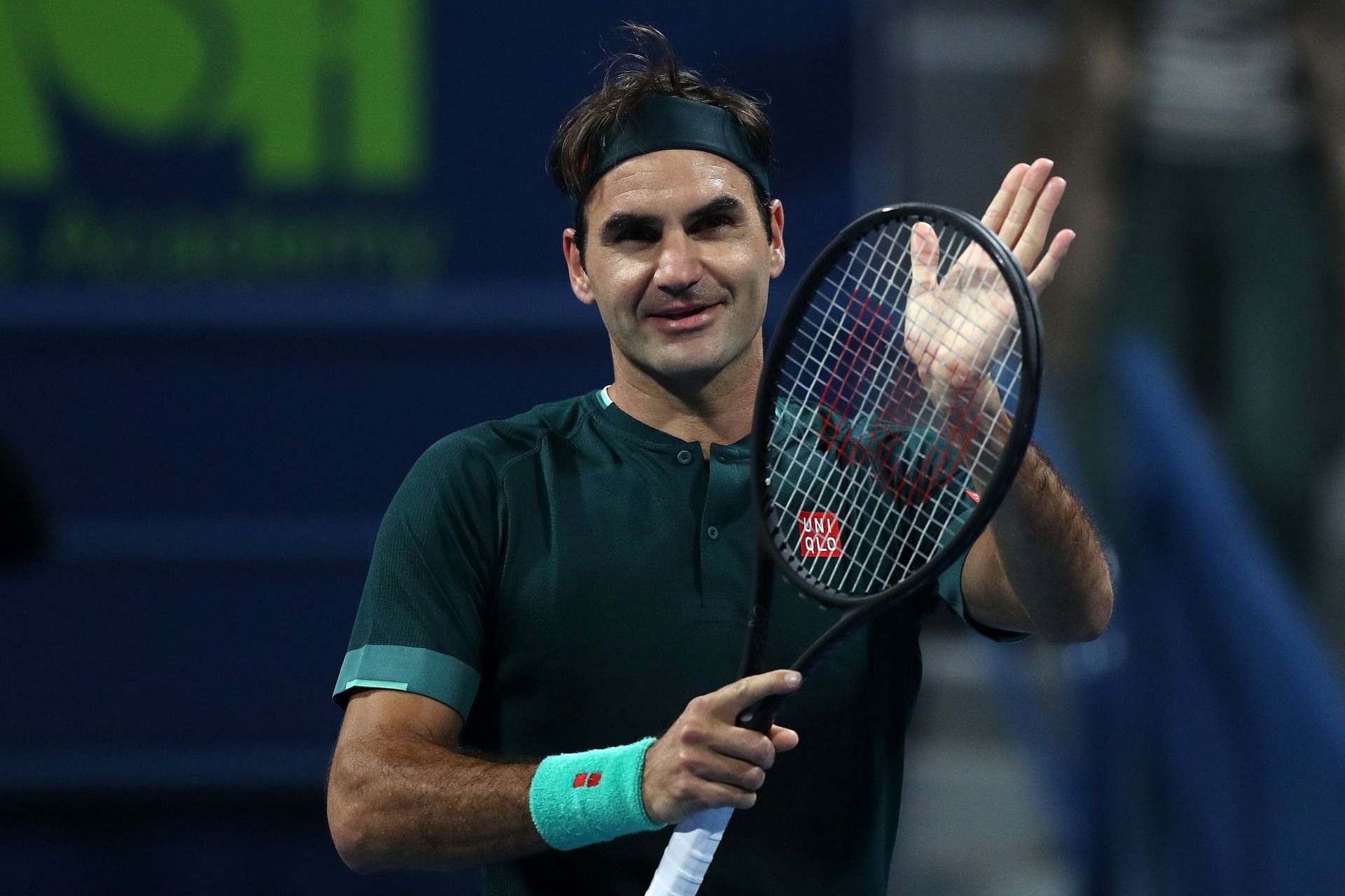 Roger Federer&#039;s knee rehab is very much going to plan, according to the Swiss himself