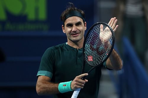 Roger Federer's knee rehab is very much going to plan, according to the Swiss himself