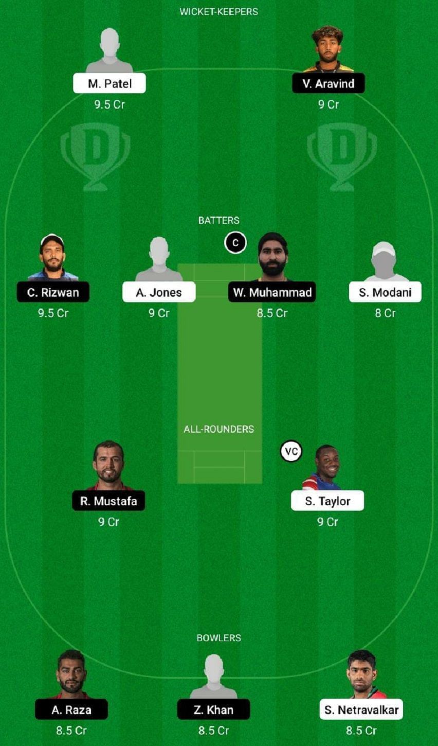 USA vs UAE Dream11 Fantasy Tip #1