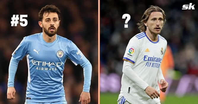 Ranking the 7 best midfielders in Europe this season (2021-22)