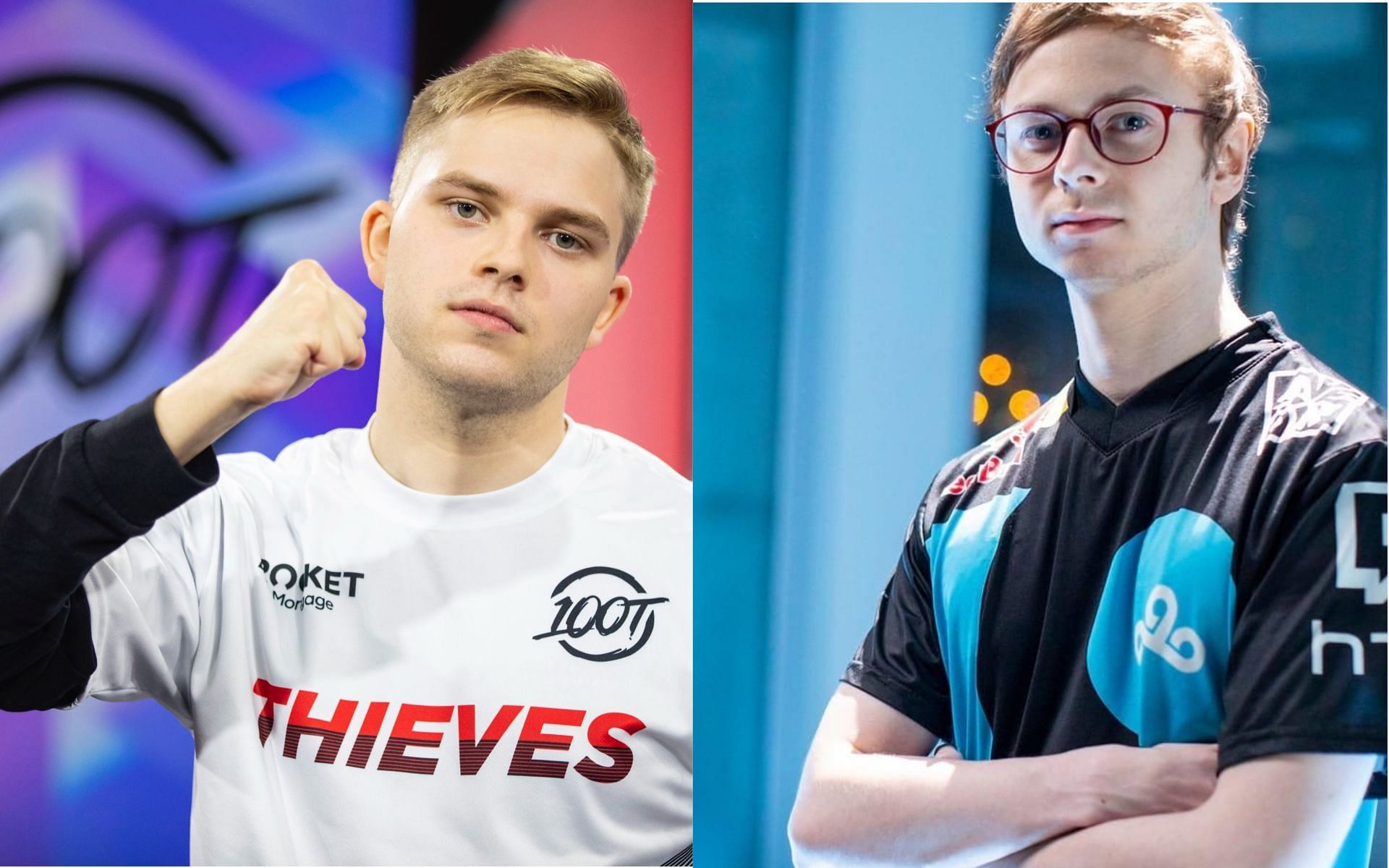 Abbedagge and Jensen will be the stars to watch when 100 Thieves and Cloud9 clash in LCS 2022 Summer Split (Image via Riot Games)