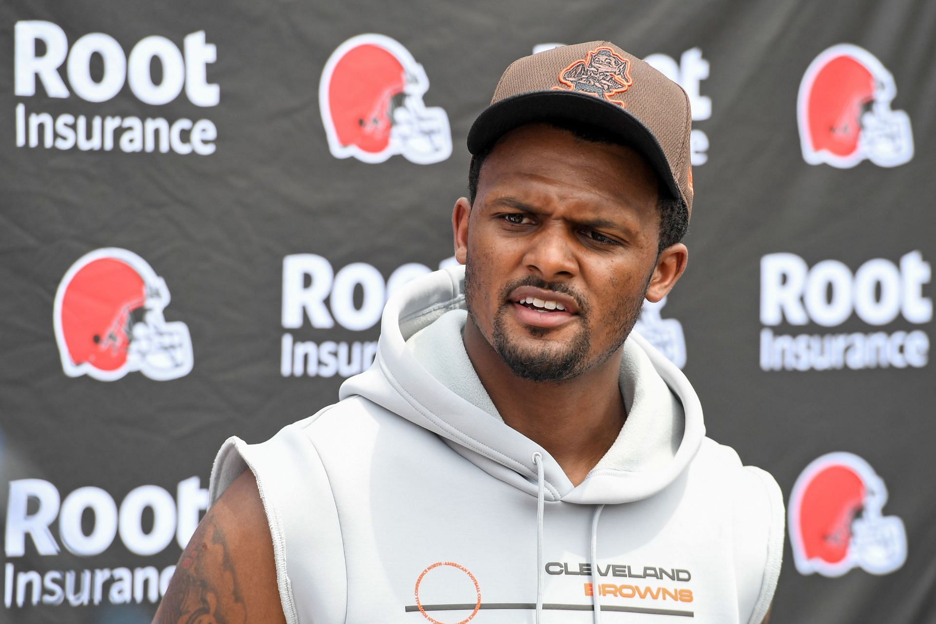 Watson at Browns Mandatory minicamp.