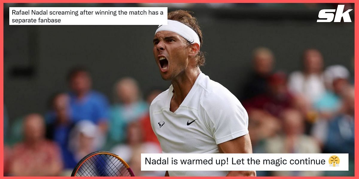 Rafael Nadal survived a scare to move into the second round of the 2022 Wimbledon Championships