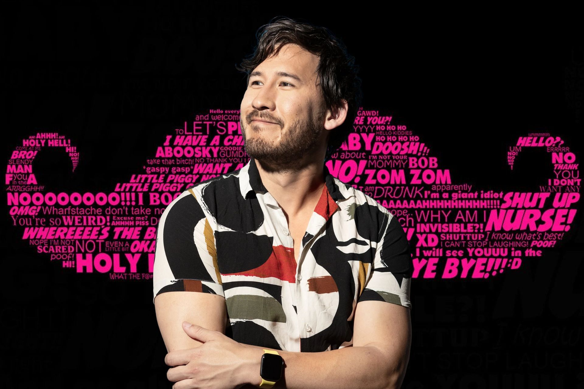 Markiplier recently celebrated his 10-year anniversary as a YouTuber (Image via Sportskeeda)