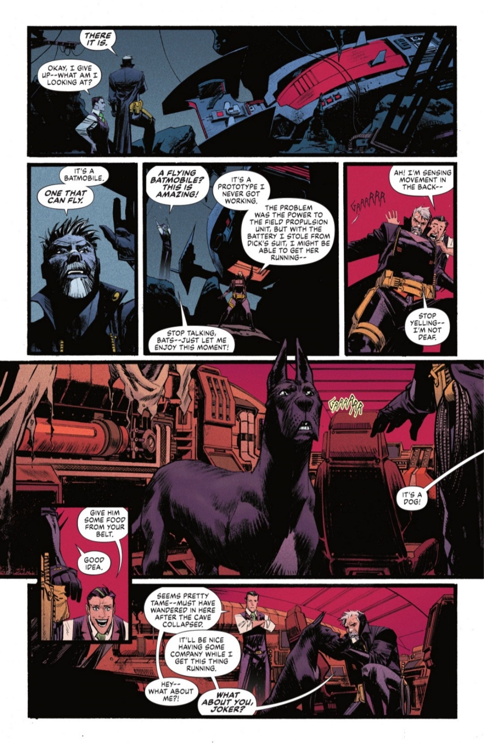 A page from the comic (Image via DC Comics)