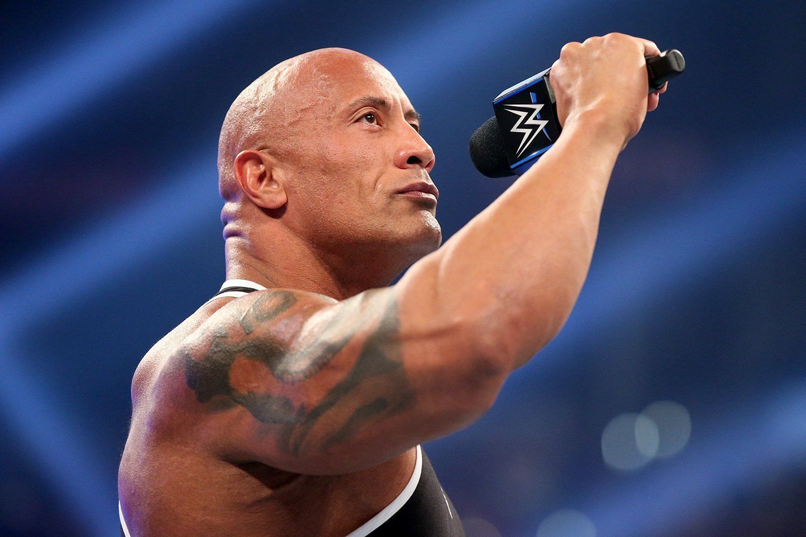Dwayne Johnson has sent an interesting message to a current champion