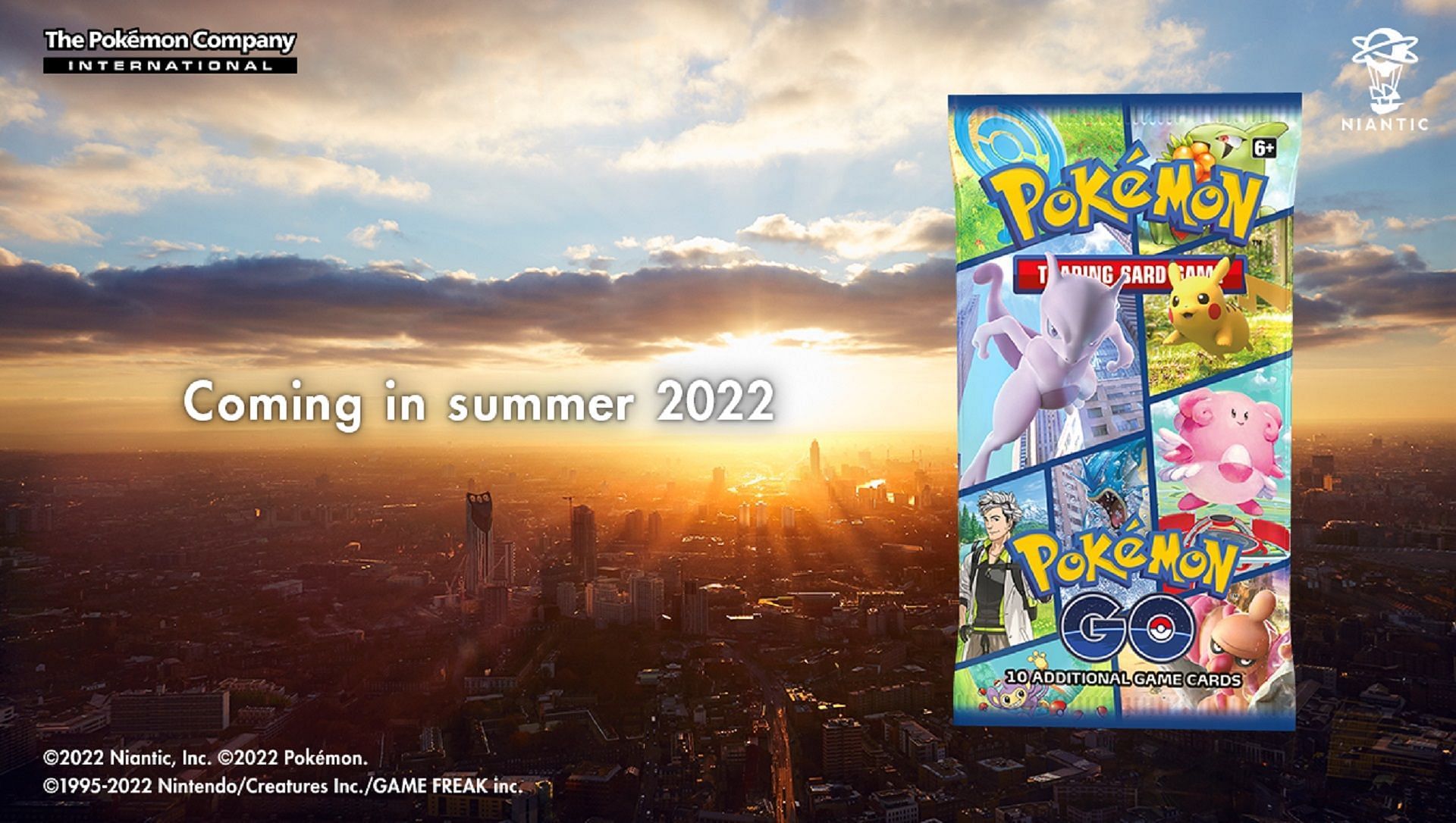 The official release announcement for the collaboration via Niantic (Image via Niantic/The Pokemon Company)