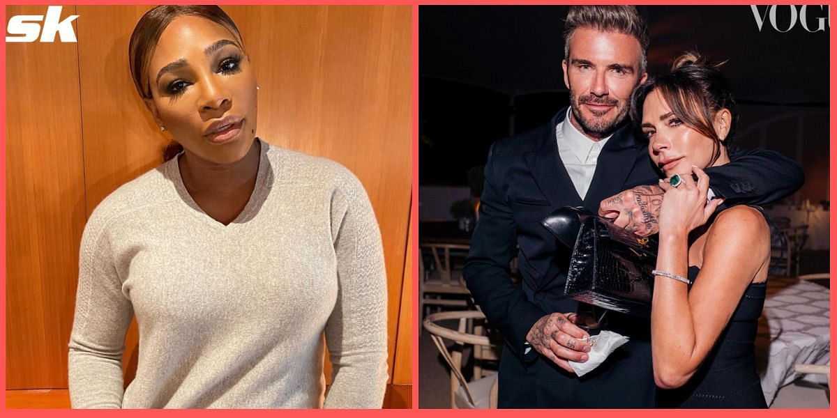 Victoria Beckham surprised Serena Williams with a gift from her clothing line (PC: Instagram)