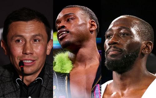 From Left to Right : Gennadiy Golovkin, Errol Spence Jr., Terence Crawford