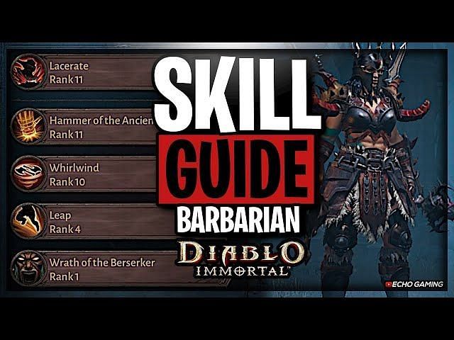 Diablo Immortal class guide: How to build the best Barbarian