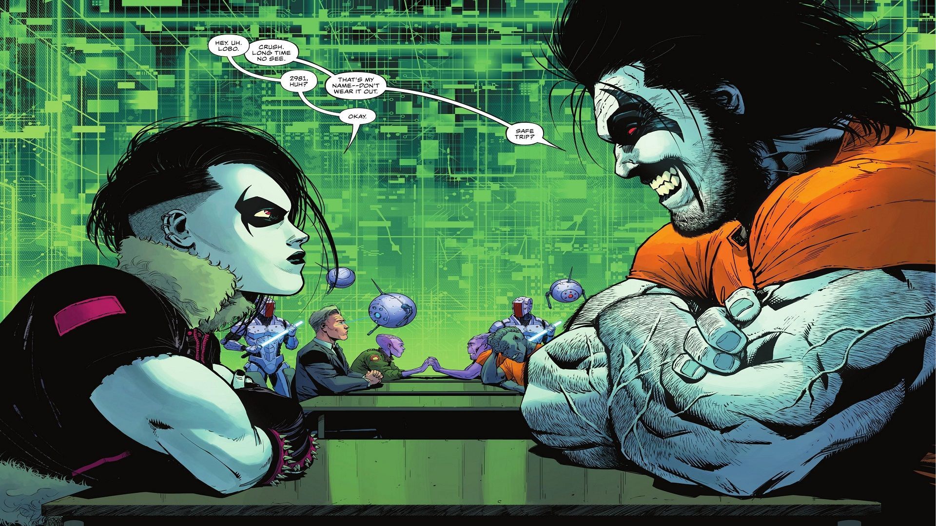 Who Is Lobo S Daughter Crush Dc Brings A New Graphic Novel About A Father Daughter Duo