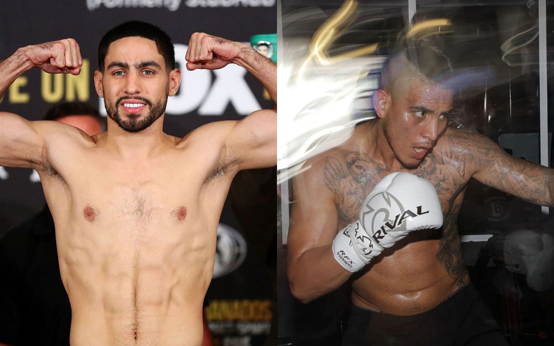 Danny Garcia (L) and Jose Benavidez Jr. (R) are now set to clash on July 30