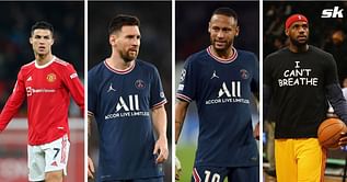 Ronaldo, Messi, Neymar, or LeBron: Who ranks first in the list of the world’s most searched athletes?