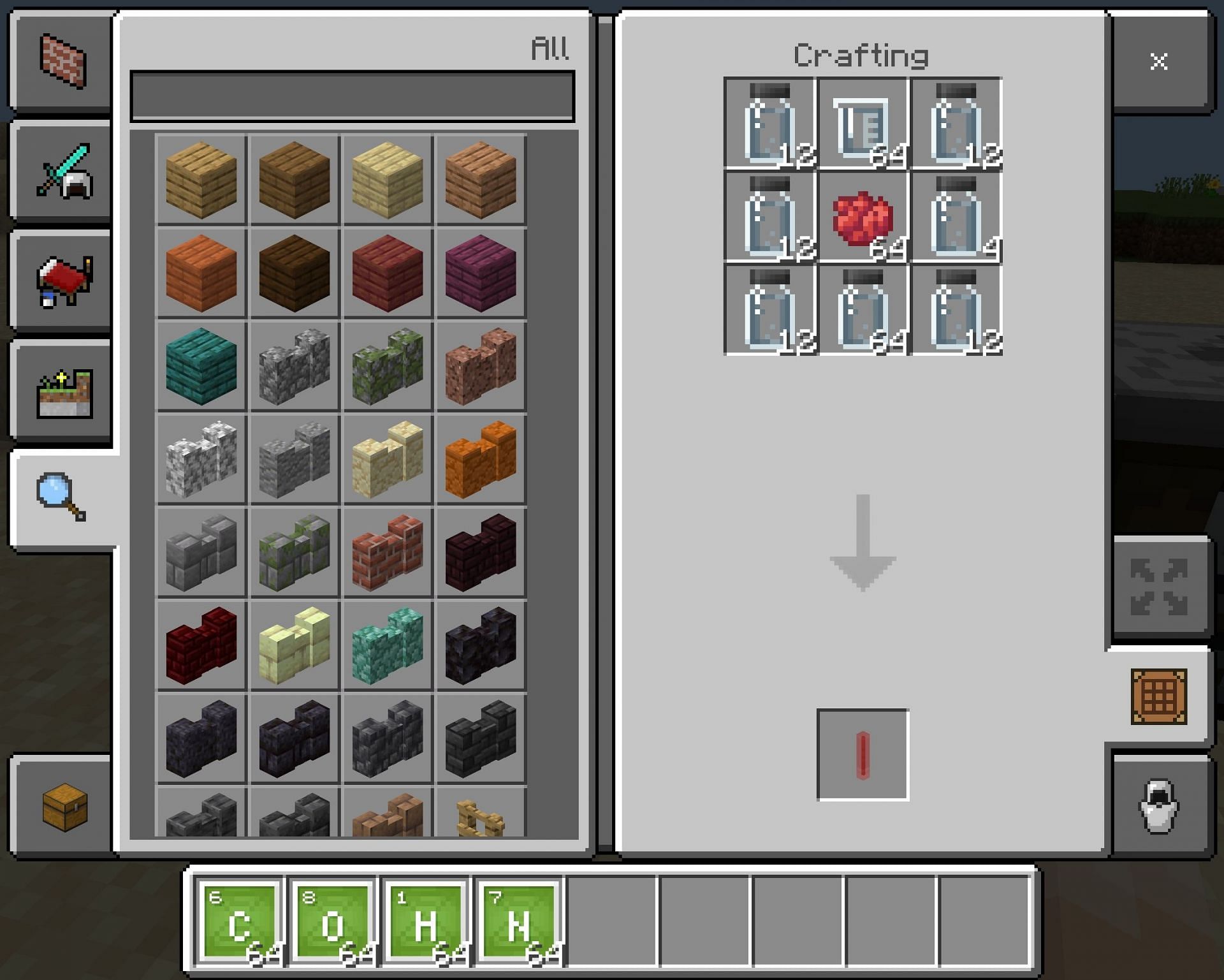 how to make a stuff in minecraft education edition