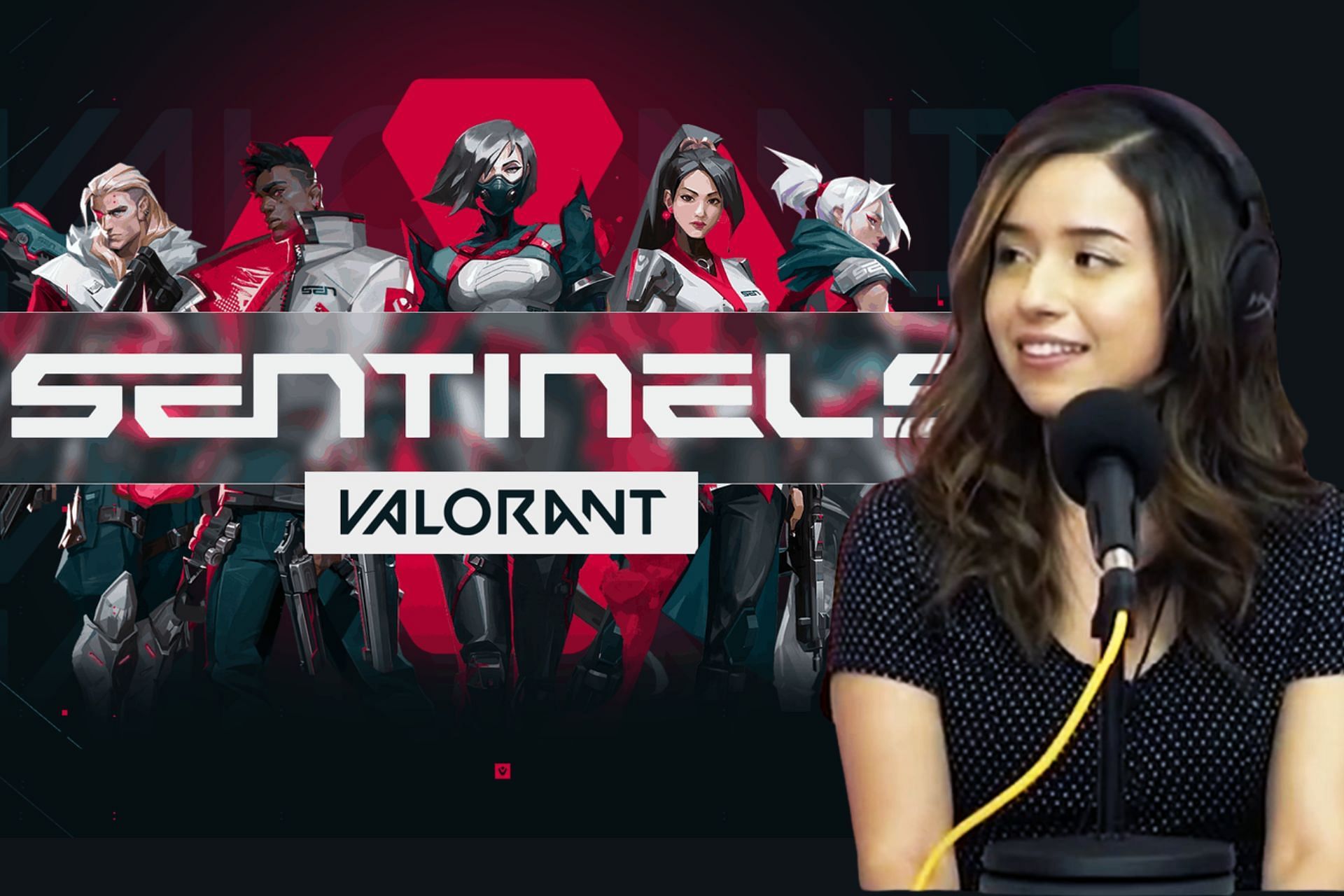 Sentinel will not onboard Pokimane as an analyst (Image via Sportskeeda)