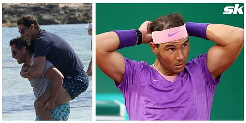 Rafael Nadal is partying in Ibiza following his injury withdrawal from the 2022 Wimbledon Championships