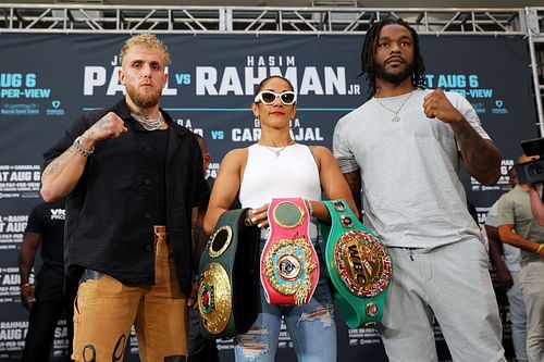 Jake Paul v Hasim Rahman Jr - Press Conference