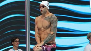 Why does Caeleb Dressel carry a scarf? Real reason behind his blue bandana