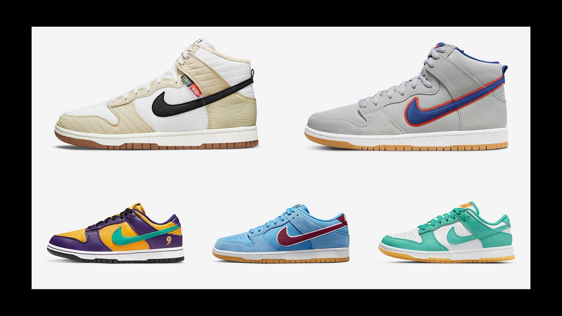 5 upcoming Nike upcoming nike sb dunks Dunk releases in July 2022
