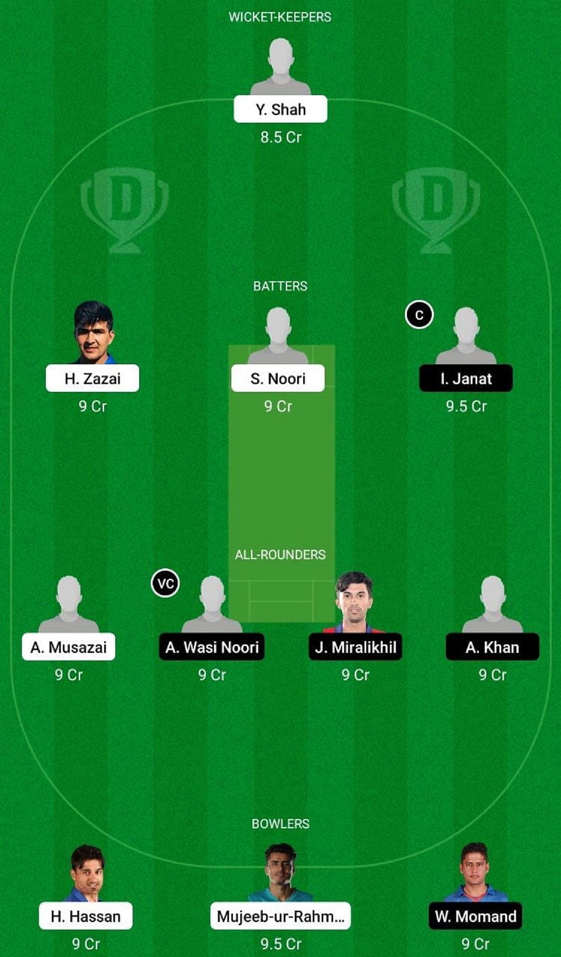 HS vs AM Dream11 Fantasy Suggestion #2