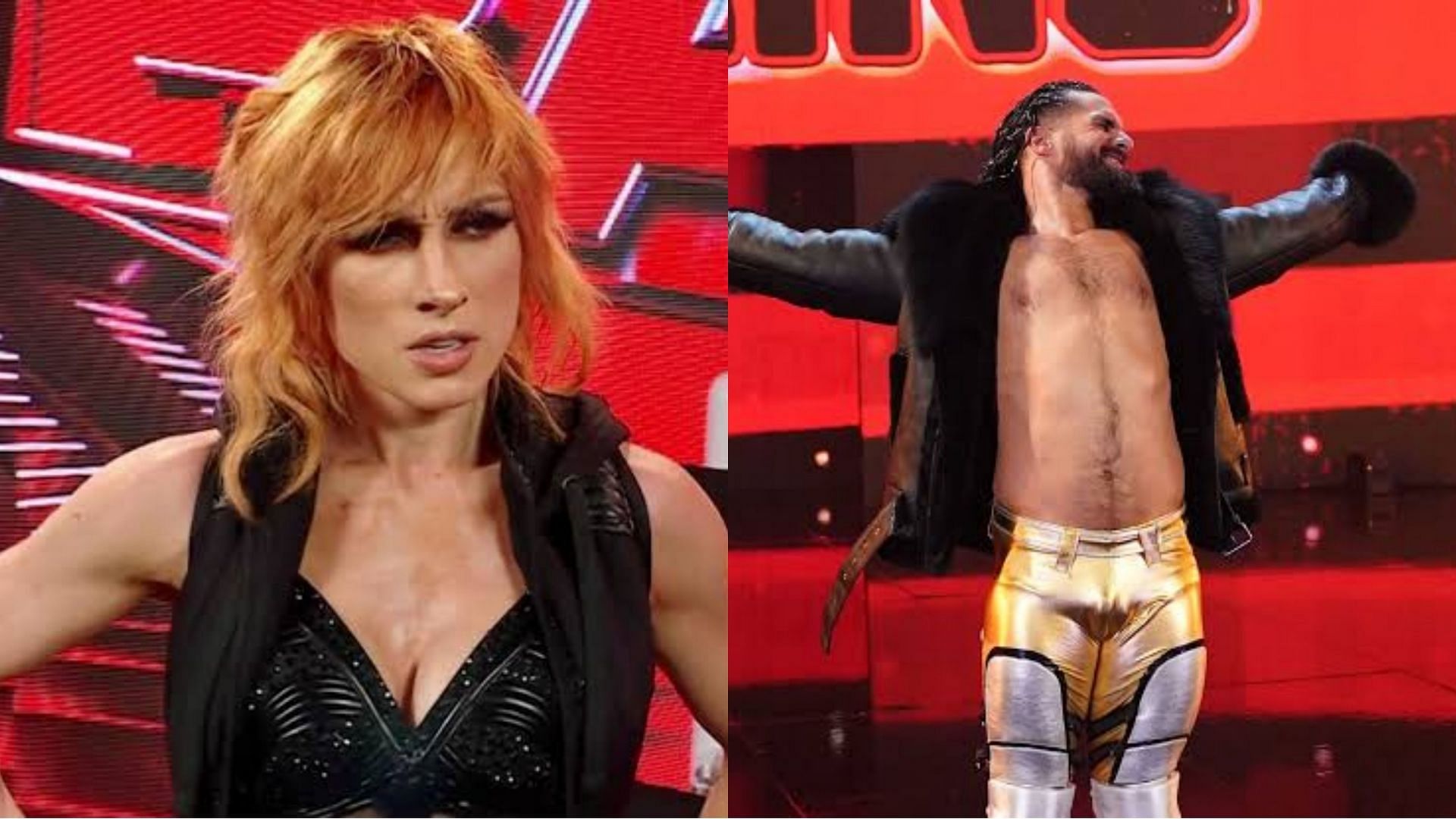 Becky Lynch and Seth Rollins got married in 2021