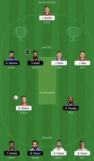 ENG vs IND Dream11 Fantasy Tip #2 - 3rd ODI.