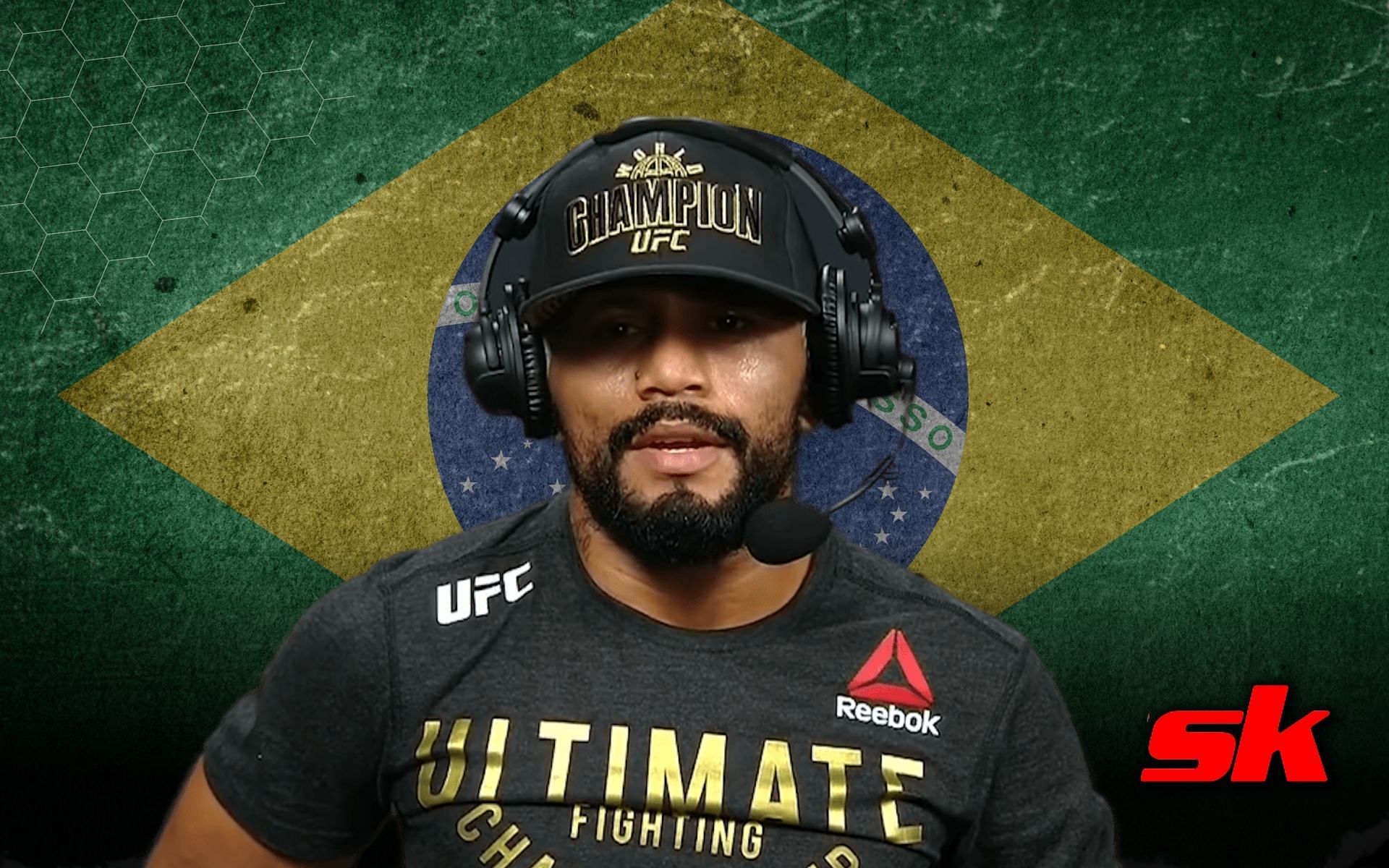 Deiveson Figueiredo reiterates desire to fight in his home country of Brazil. [Image credits: YouTube/UFC]
