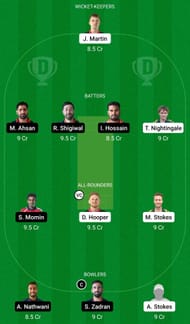 Dream11 Team for Guernsey vs Austria - ICC Mens T20 World Cup Europe Qualifier B 2022.