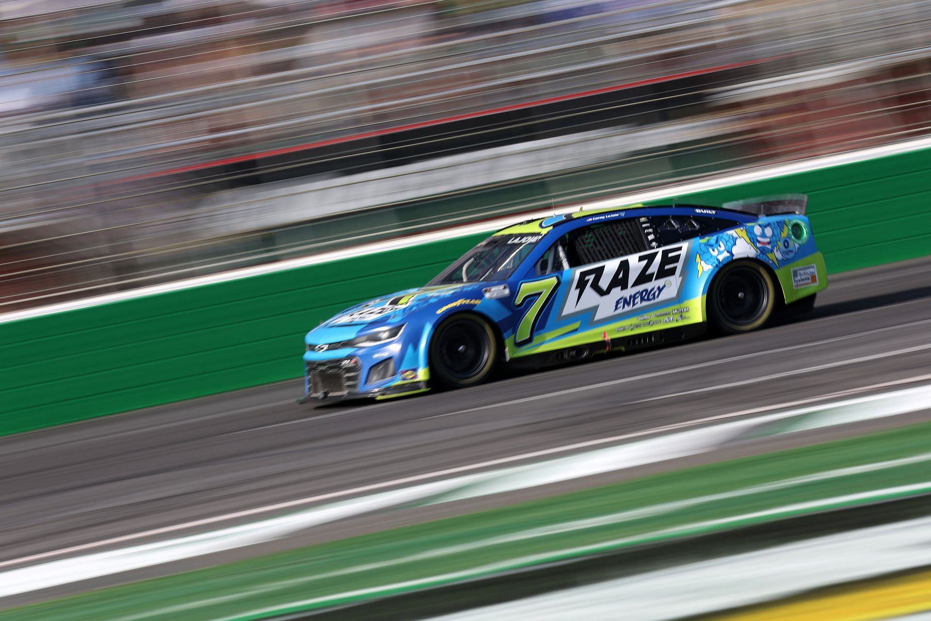 Corey LaJoie during the 2022 NASCAR Cup Series Quaker State 400