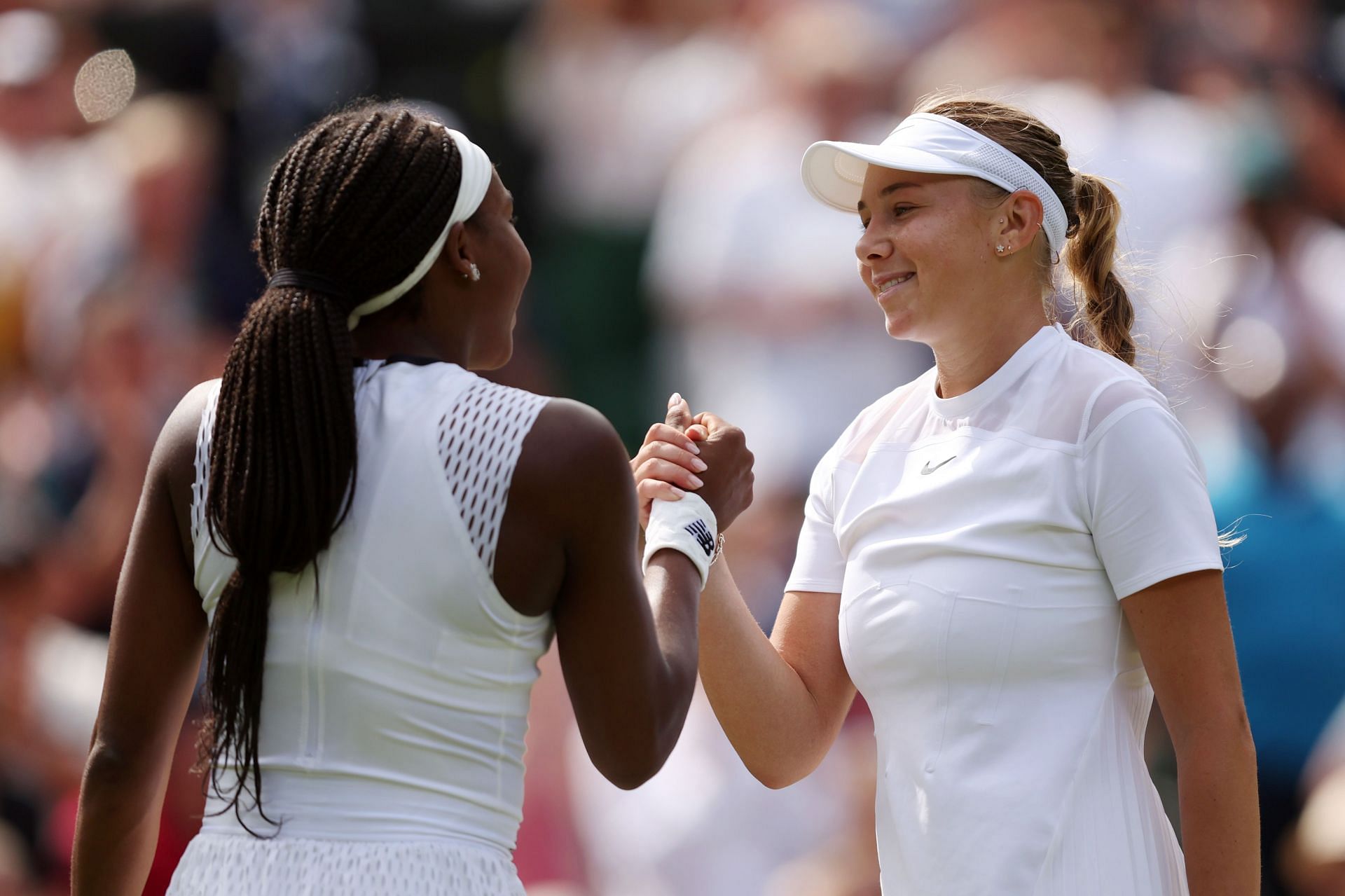 Coco Gauff lost to Amanda Anisimova at Wimbledon 2022
