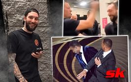 Full Send reporter Shawny Mack posts Will Smith's Oscar meme to joke about getting "Stockton slapped" by Nate Diaz