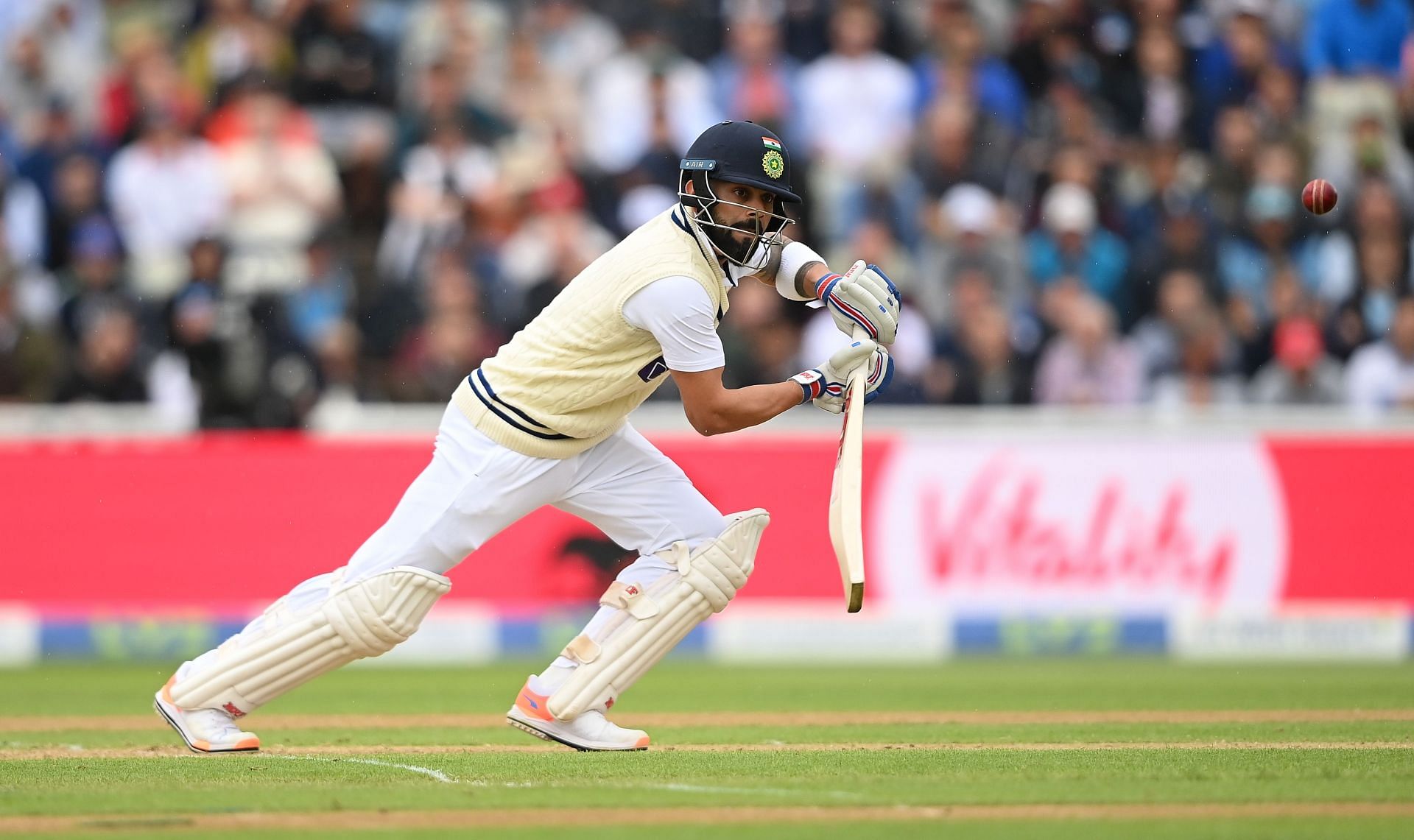 Virat Kohli looked in decent touch before he was dismissed